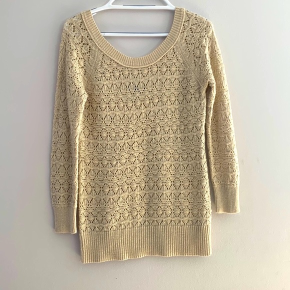 American eagle oversized knit sweater off shoulder - Picture 1 of 4